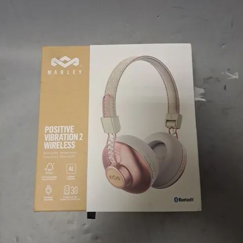 MARELTY POSITIVE VIBRATION 2 WIRELESS HEADPHONES WHITE/PINK