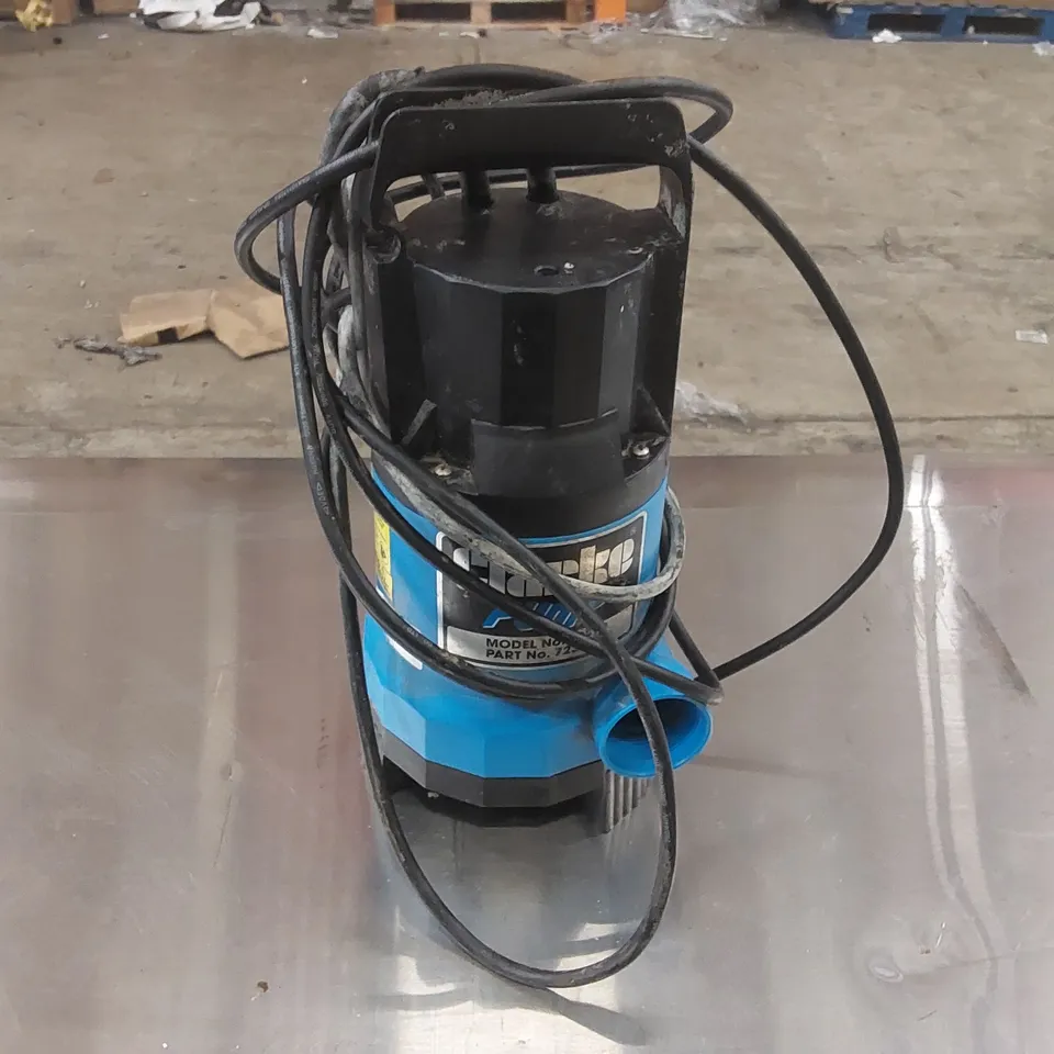 CLARKE PSV3A 1½" 400W 133LPM 8M HEAD DIRTY WATER SUBMERSIBLE PUMP WITH FLOAT SWITCH (230V)