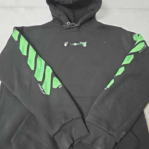 OFF-WHITE CASUAL GRAPHIC HOODIE - SIZE XXL