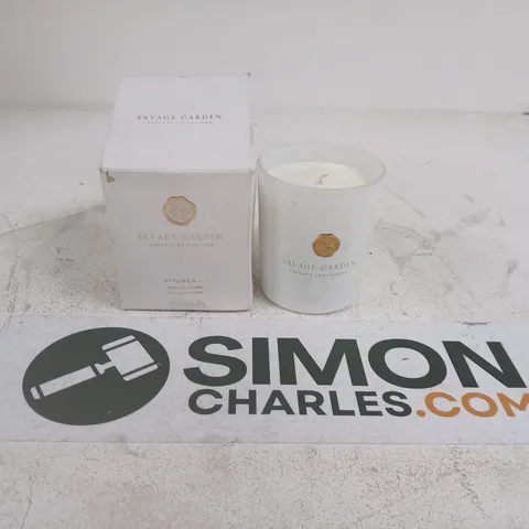 SAVAGE GARDEN PRIVATE COLLECTION RITUALS SCENTED CANDLE – BOXED
