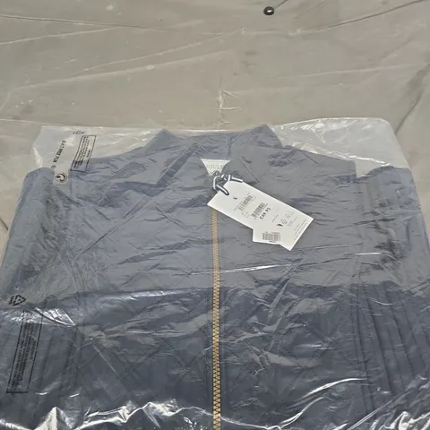 JOULES NAVY BLUE ZIP-FRONT JACKET WITH TAG ATTACHED SIZE 10