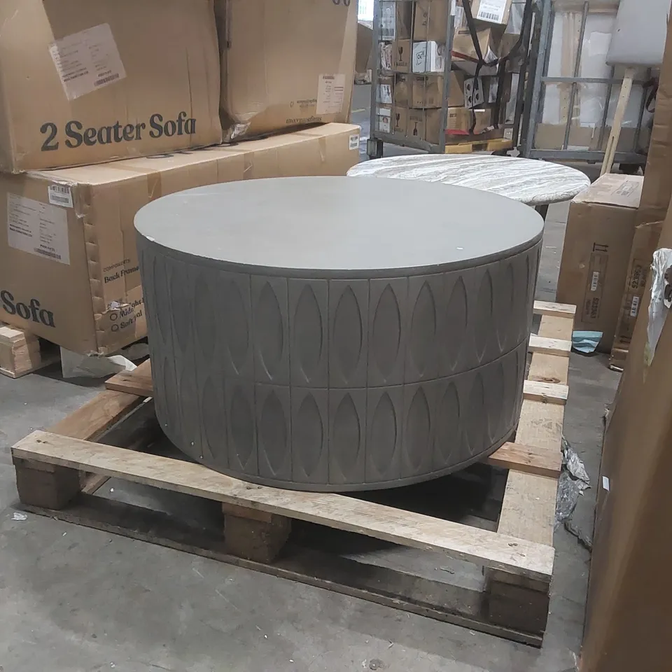 DESIGNER GREY COFFEE TABLE