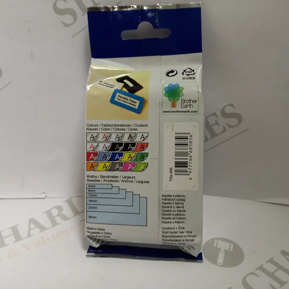 BROTHER P-TOUCH TAPE TZE355