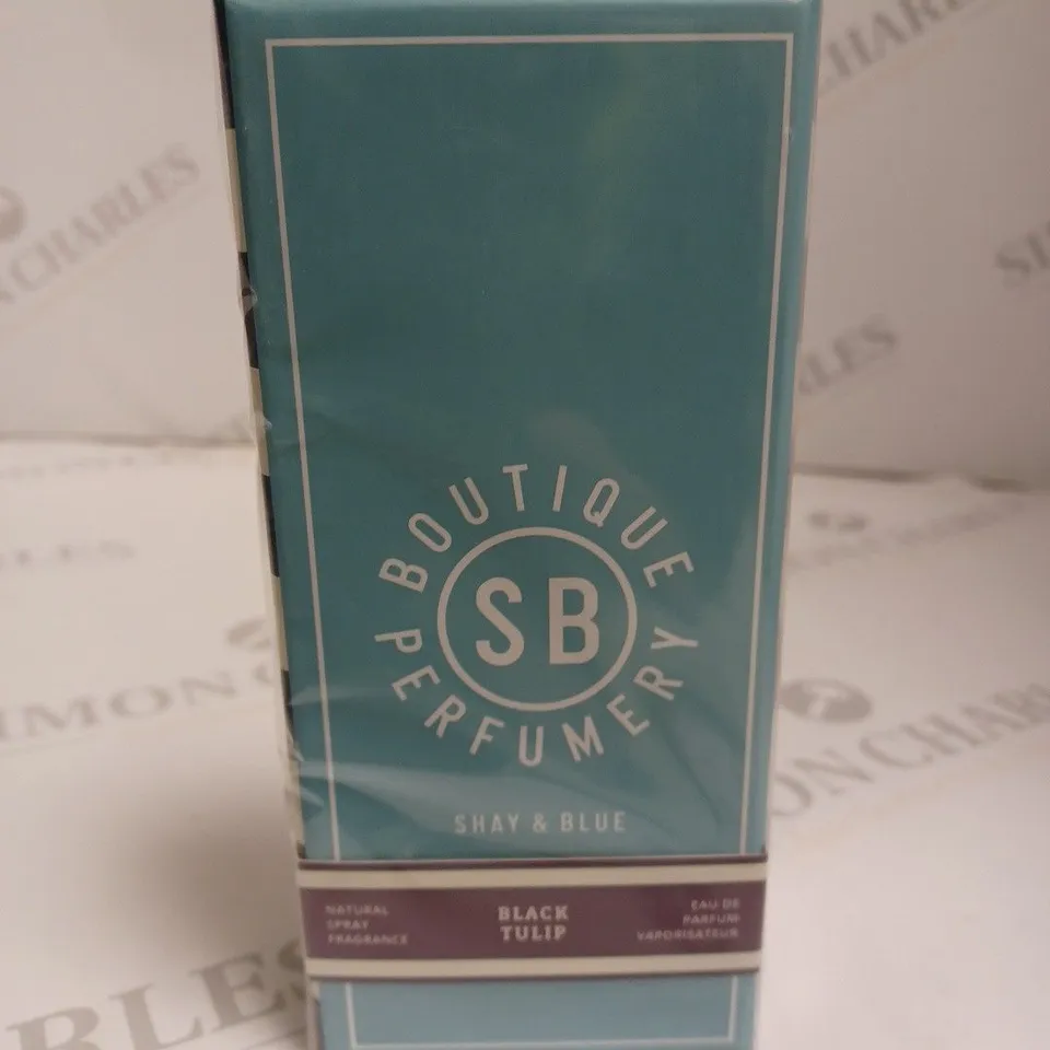 SEALED BOUTIQUE PERFUMERY SHAY & BLUE BLACK TULIP PARFUM - 30ML