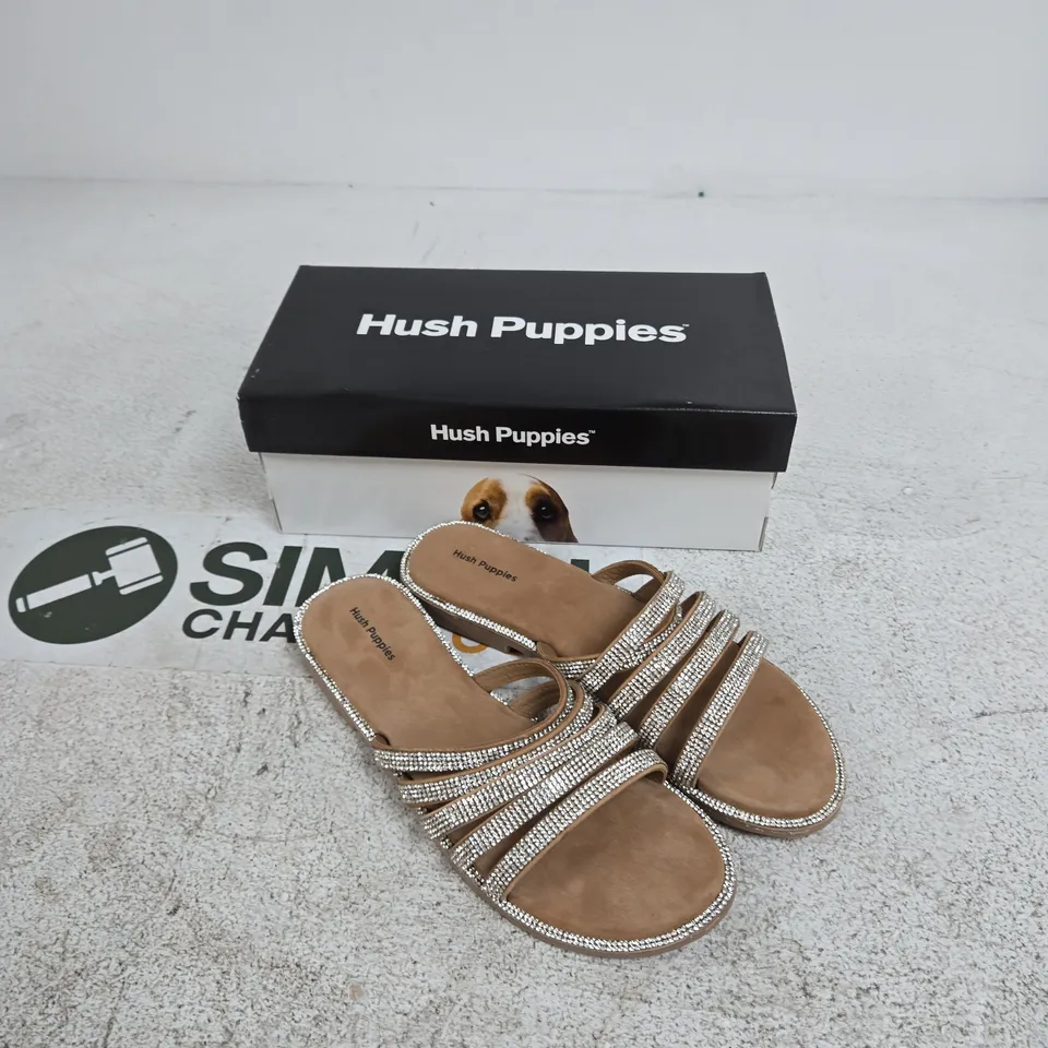 HUSH PUPPIES PARIS SLIDE – WOMEN'S SANDALS, UK 6 (EU 39, US 8)
