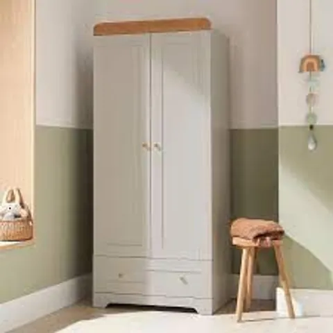 RIO WARDROBE DOVE GREY AND OAK FINISH