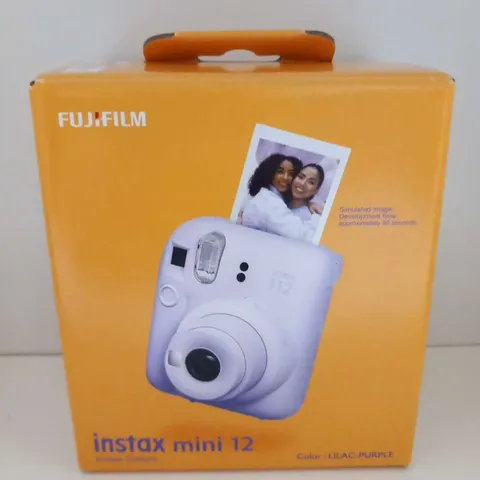 BOXED FUJIFILM INSTAX MINI 12 INSTANT CAMERA