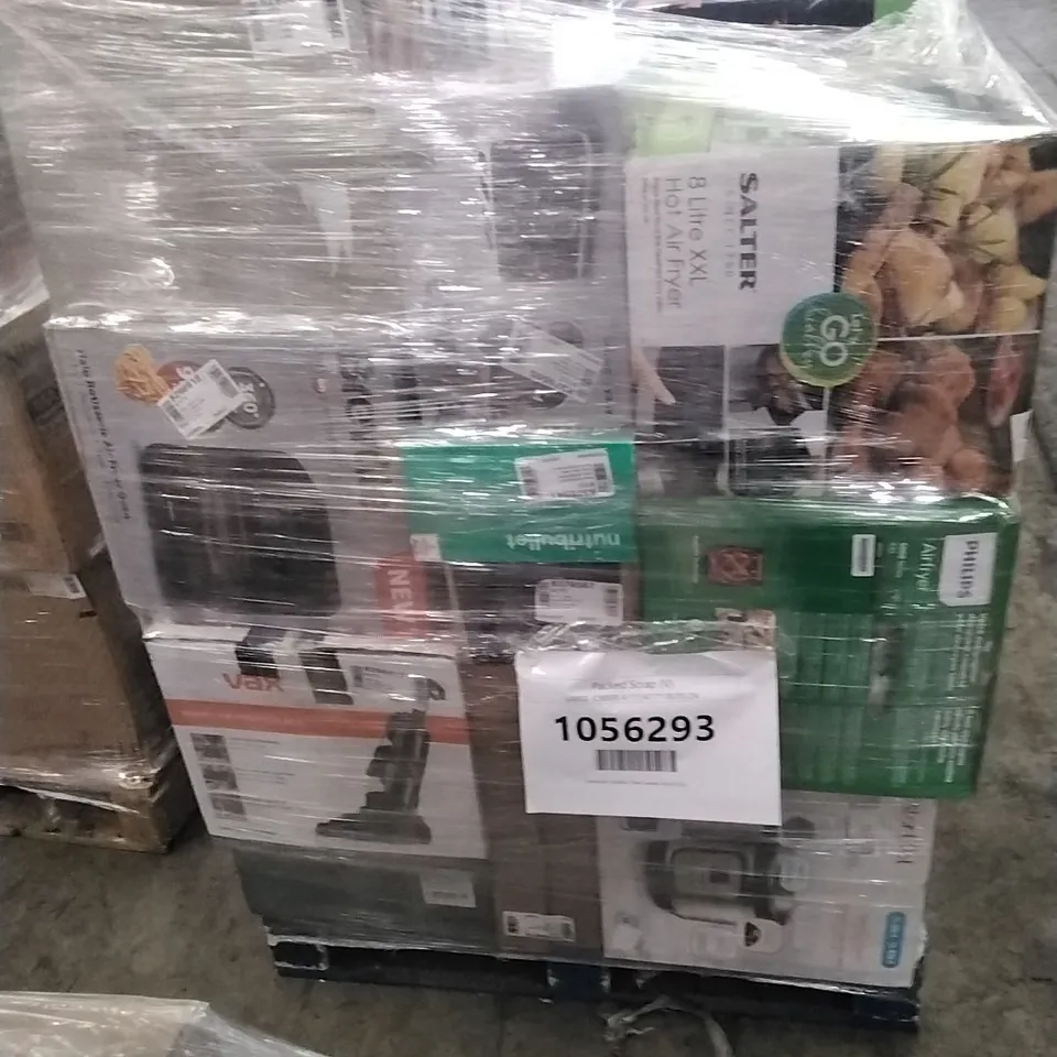 PALLET OF APPROXIMATELY 25 UNPROCESSED RAW RETURN HOUSEHOLD AND ELECTRICAL GOODS TO INCLUDE;