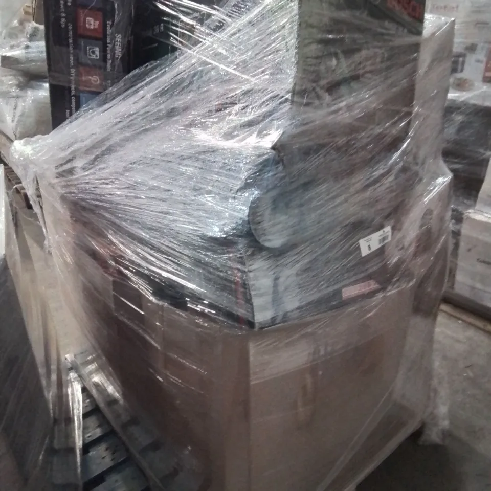 PALLET OF APPROXIMATELY 17 UNPROCESSED RAW RETURN HOUSEHOLD AND ELECTRICAL GOODS TO INCLUDE;