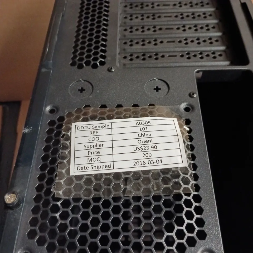 PC DESKTOP TOWER SILVER WITH CLEAR SIDE