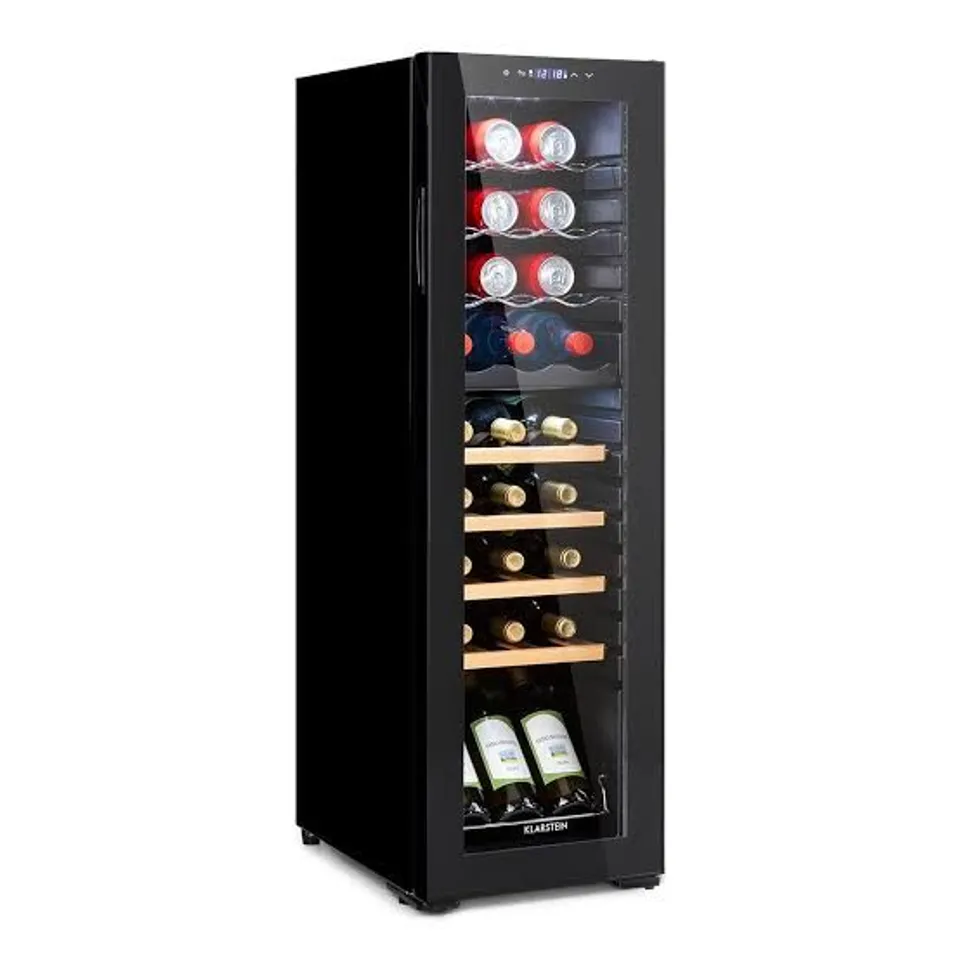 BOXED KLARSTEIN WINE COOLER FRIDGE FREESTANDING DRINKS CHILLER