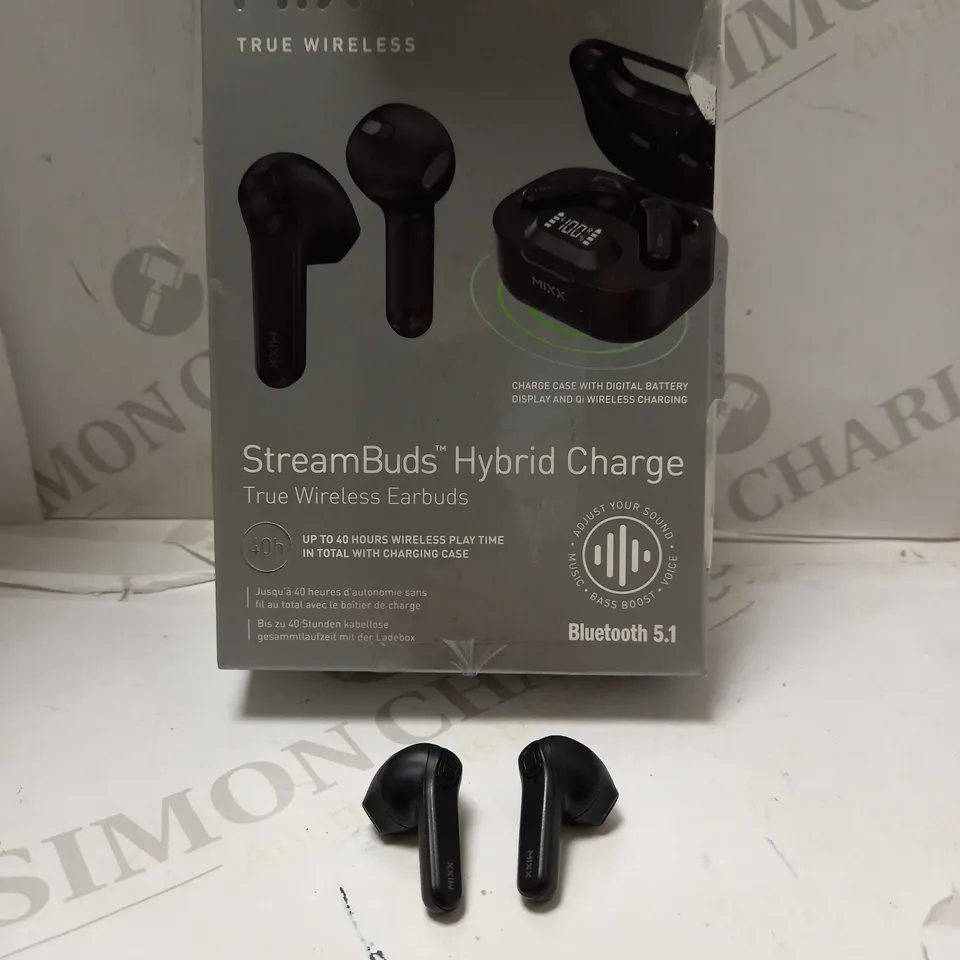 MIXX TRUE WIRELESS STREAMBUDS HYBRID