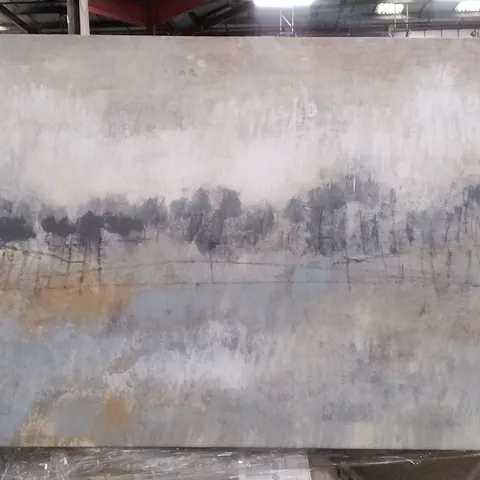 BOXED COOL GREY HORIZON 11 BY JENNIFER GOLDBERGER CANVAS 