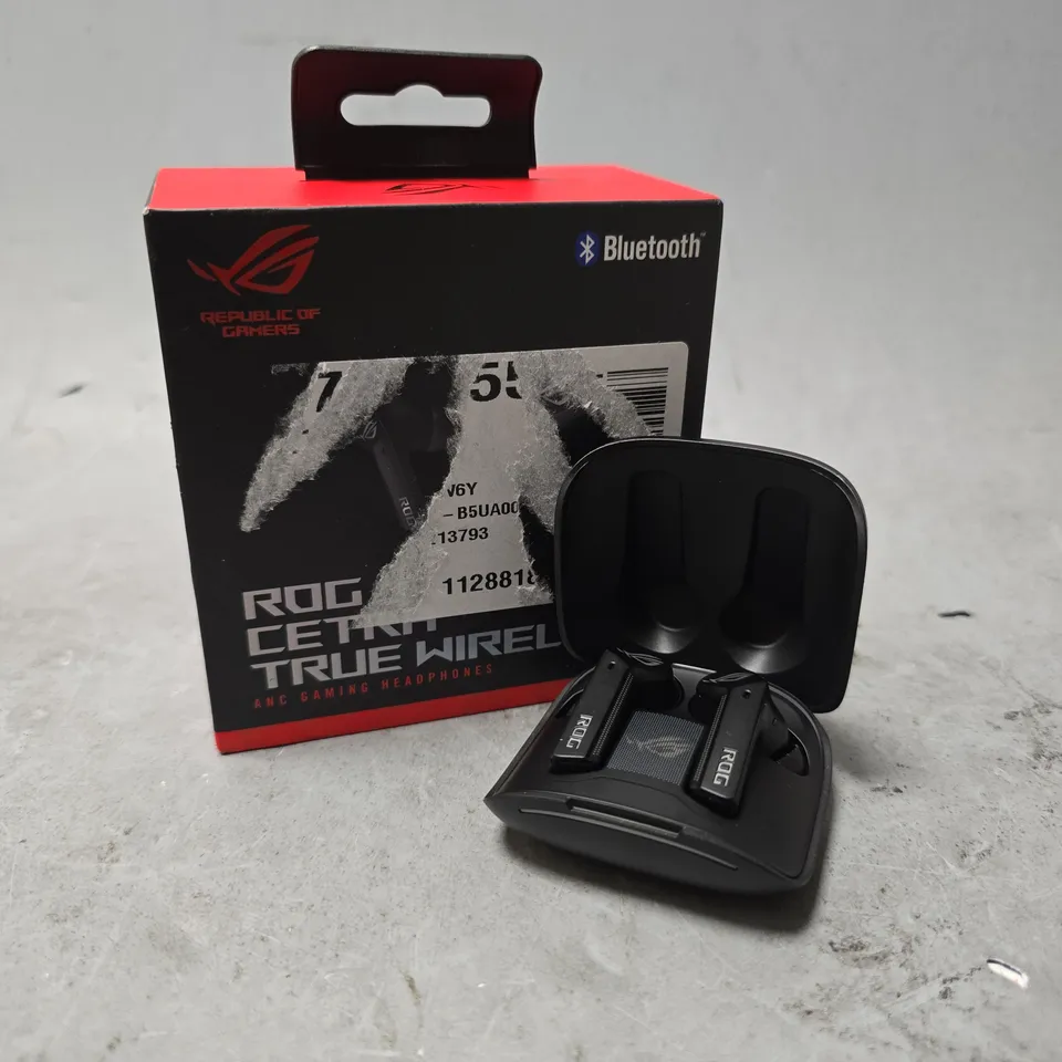 BOXED REPUBLIC OF GAMERS ROG CENTRA TRUE WIRELESS EARBUDS 