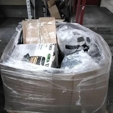 PALLET OF APPROXIMATELY 19 UNPROCESSED RAW RETURN HOUSEHOLD AND ELECTRICAL GOODS TO INCLUDE;