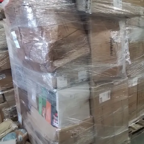 PALLET OF ASSORTED HOUSEHOLD GOODS AND PRODUCTS TO INCLUDE;AIR FRYER,NIGHT LIGHT,DESKTOP FAN