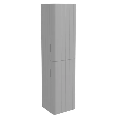 BOXED EMPIRE 350MM WALL HUNG STORAGE UNIT MATT LIGHT GREY