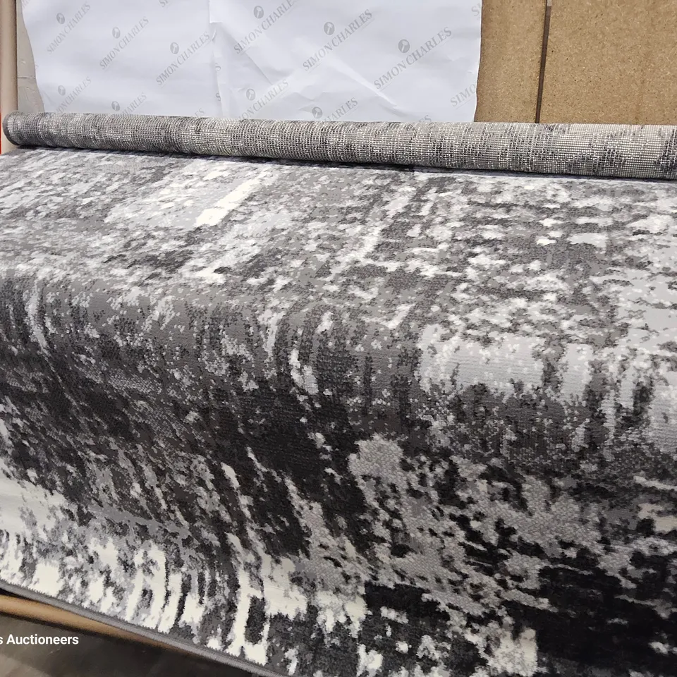 ADILKHAN BEIGE/BLACK RUG 160 × 225