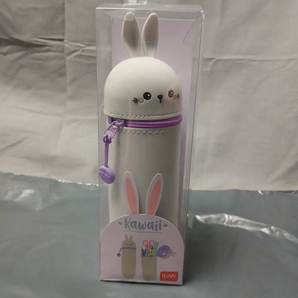 KAWAII BUNNY PENCIL CASE – BOXED, ZIPPERED