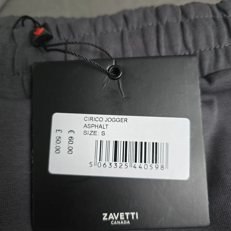 ZAVETTI CANADA CIRICO JOGGER – ASPHALT, SIZE S