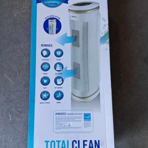 BOXED HOMEDICS TOTAL CLEAN PET PLUS AIR PURIFIER GRA-ATPET02A-GB