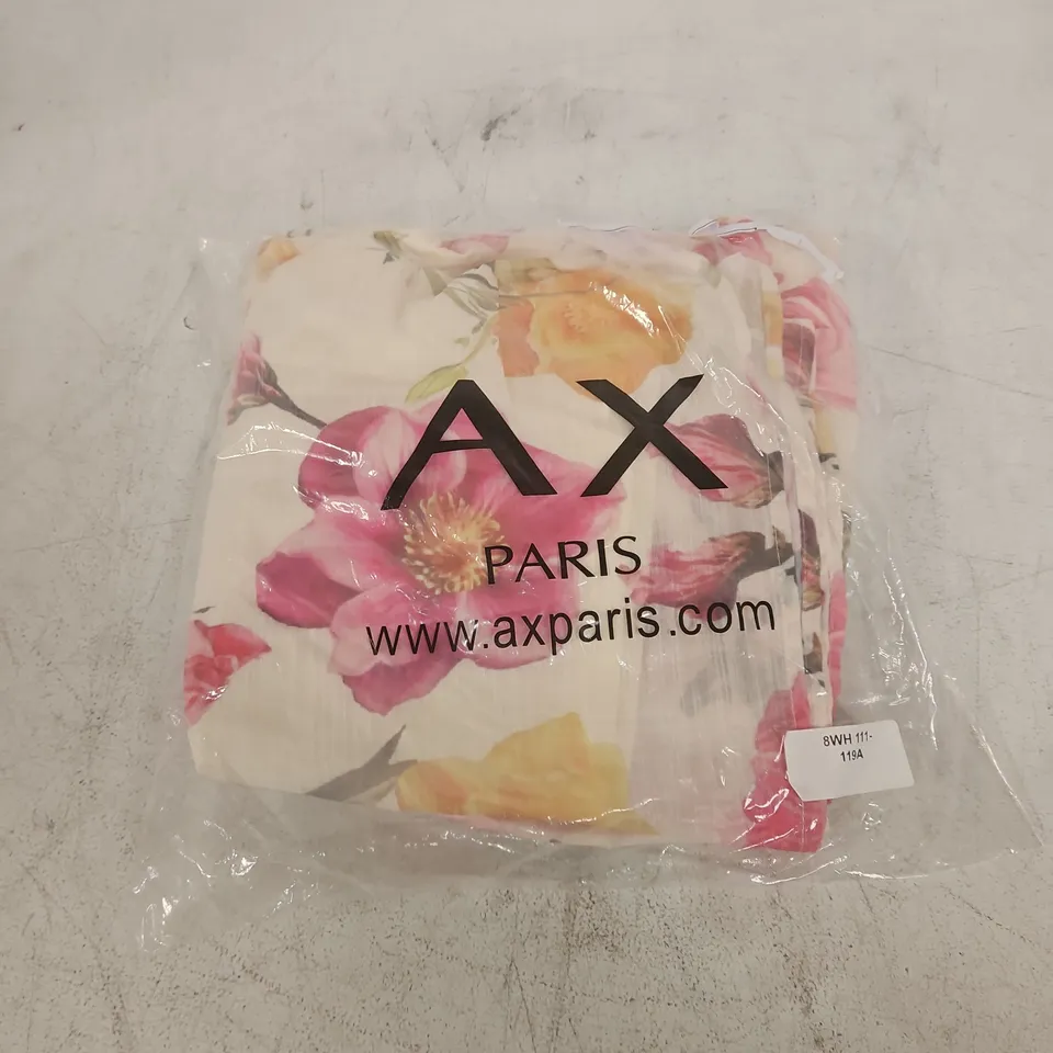 AX PARIS FLORAL DRESS – UK SIZE 10, MULTI