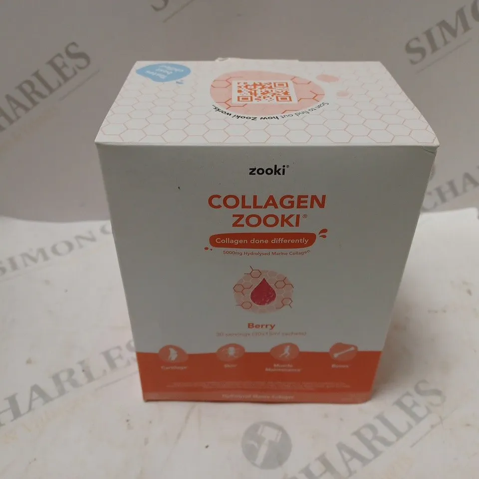 ZOOKI COLLAGEN - BERRY - 30x15ml SACHETS