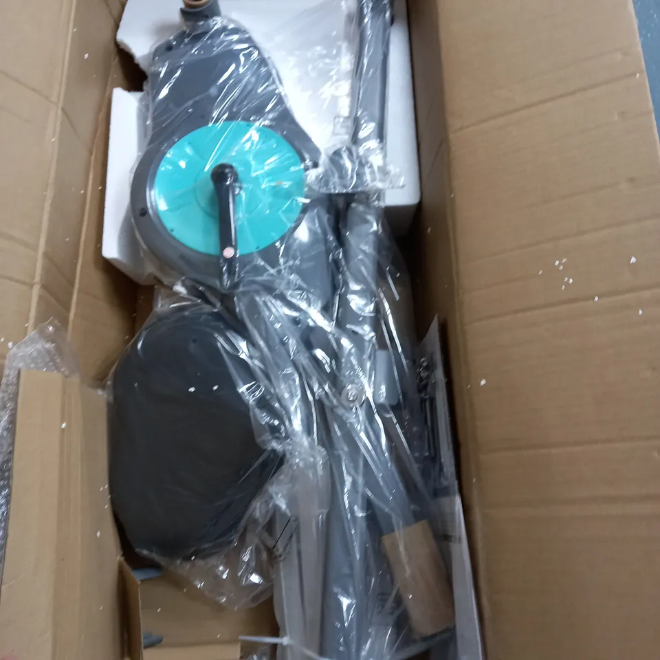 BOXED DAVINA FITNESS FOLDING MAGNETIC EXERCISE BIKE - MINT - COLLECTION ONLY