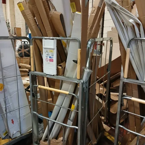 CAGE OF ASSORTED UNPROCESSED RAW RETURN PRODUCTS