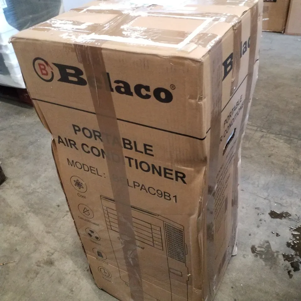 BOXED BELACO 9000BTU PORTABLE 4-IN-1 AIR CONDITIONER