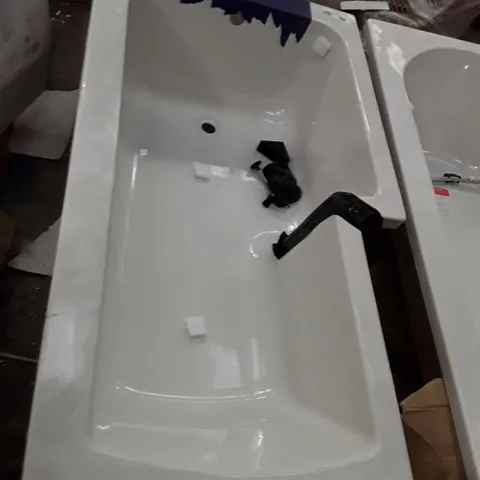 WHITE LEFT SIDED BATH