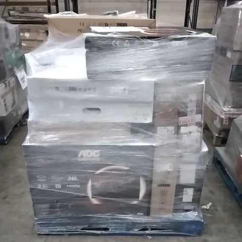PALLET OF APPROXIMATELY 20 UNPROCESSED RAW RETURN MONITORS TO INCLUDE;