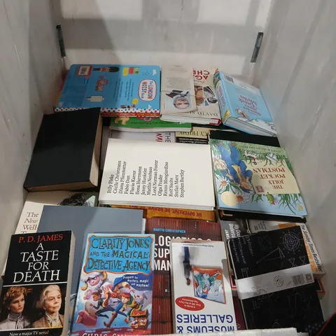 LARGE QUANTITY OF ASSORTED FICTION AND NON FICTION BOOKS