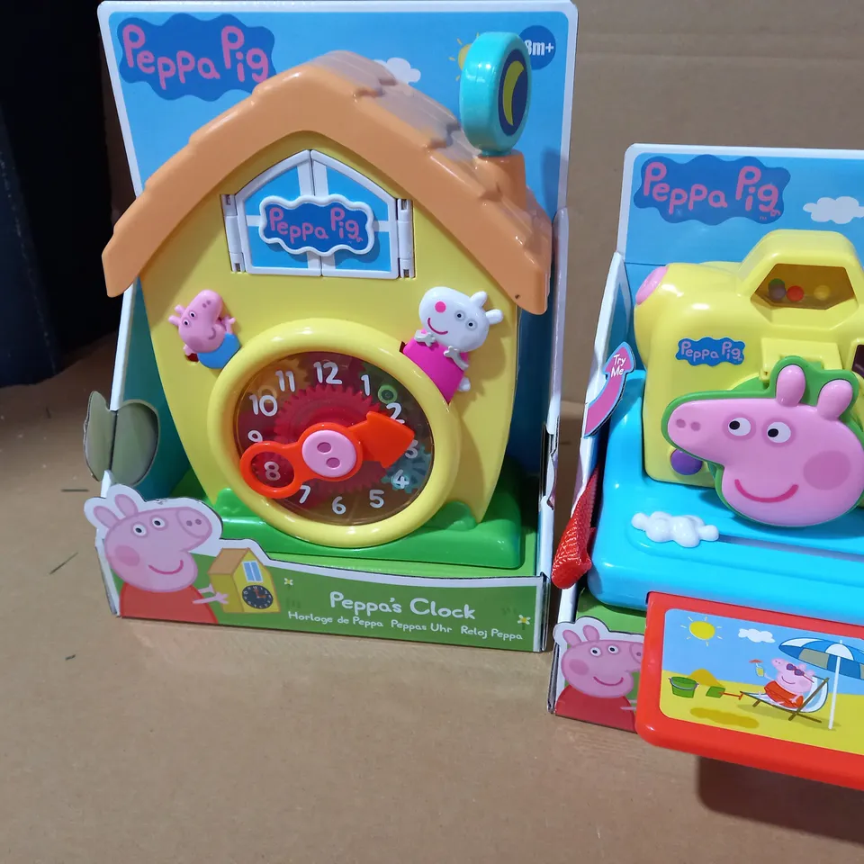 PEPPA'S CLICK PIC CAMERA AND CUCKOO CLOCK 