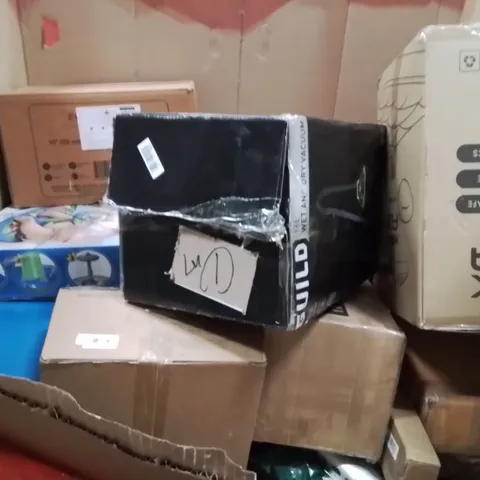 PALLET OF ASSORTED HOUSEHOLD GOODS AND PRODUCTS TO INCLUDE;WATER TABLE,MATTRESS TOPPER,FAN