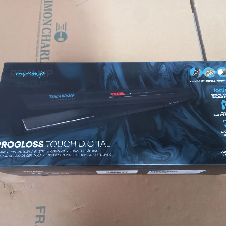 PROGLOSS TOUCH DIGITAL, CERAMIC STRAIGHTENER