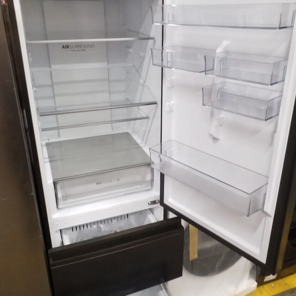 HAIER 60CM 3D COMBI SERIES 3 SLATE BLACK FRIDGE FREEZER		 