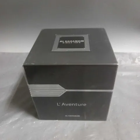 BOXED AND SEALED AL HARAMAIN L'AVENTURE EAU DE PARFUM 100ML