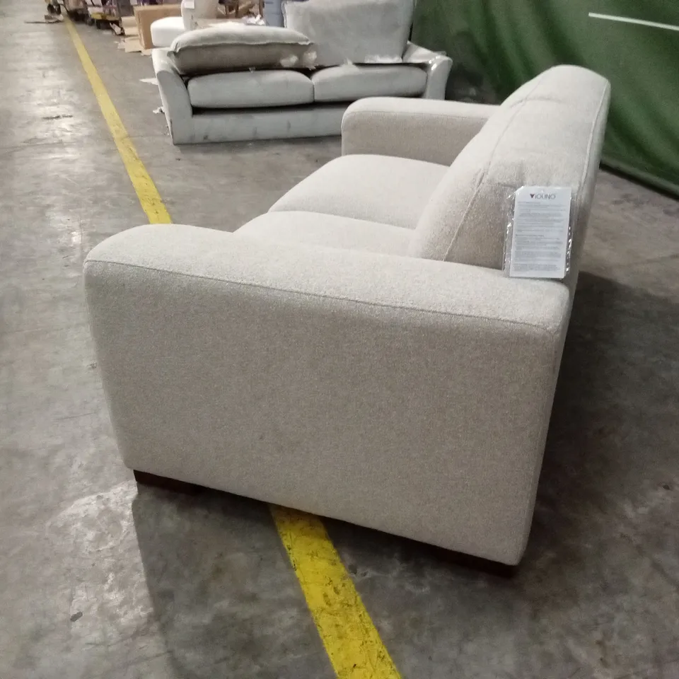CORTES 2 SEATER FABRIC SOFA - NATURAL RRP £699