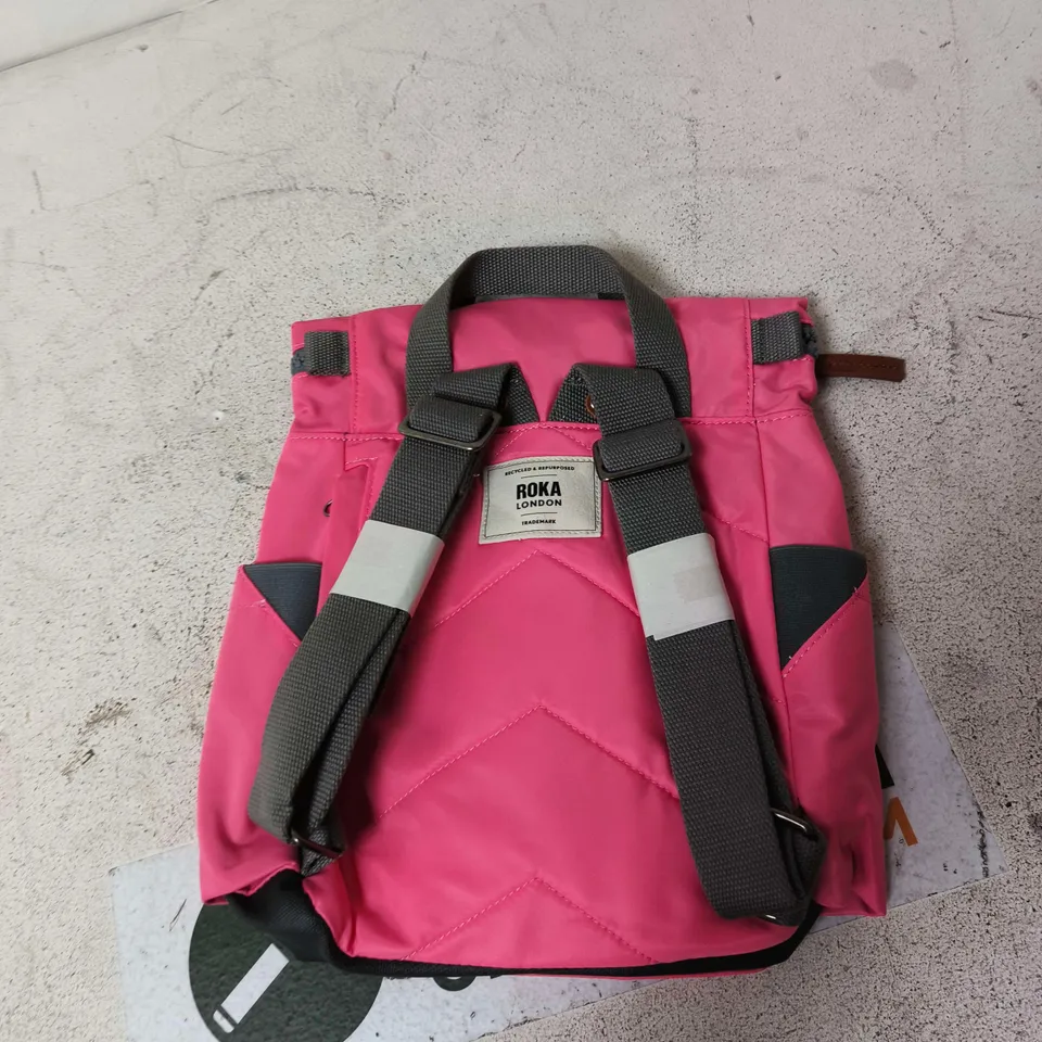 ROKA LONDON PINK BACKPACK