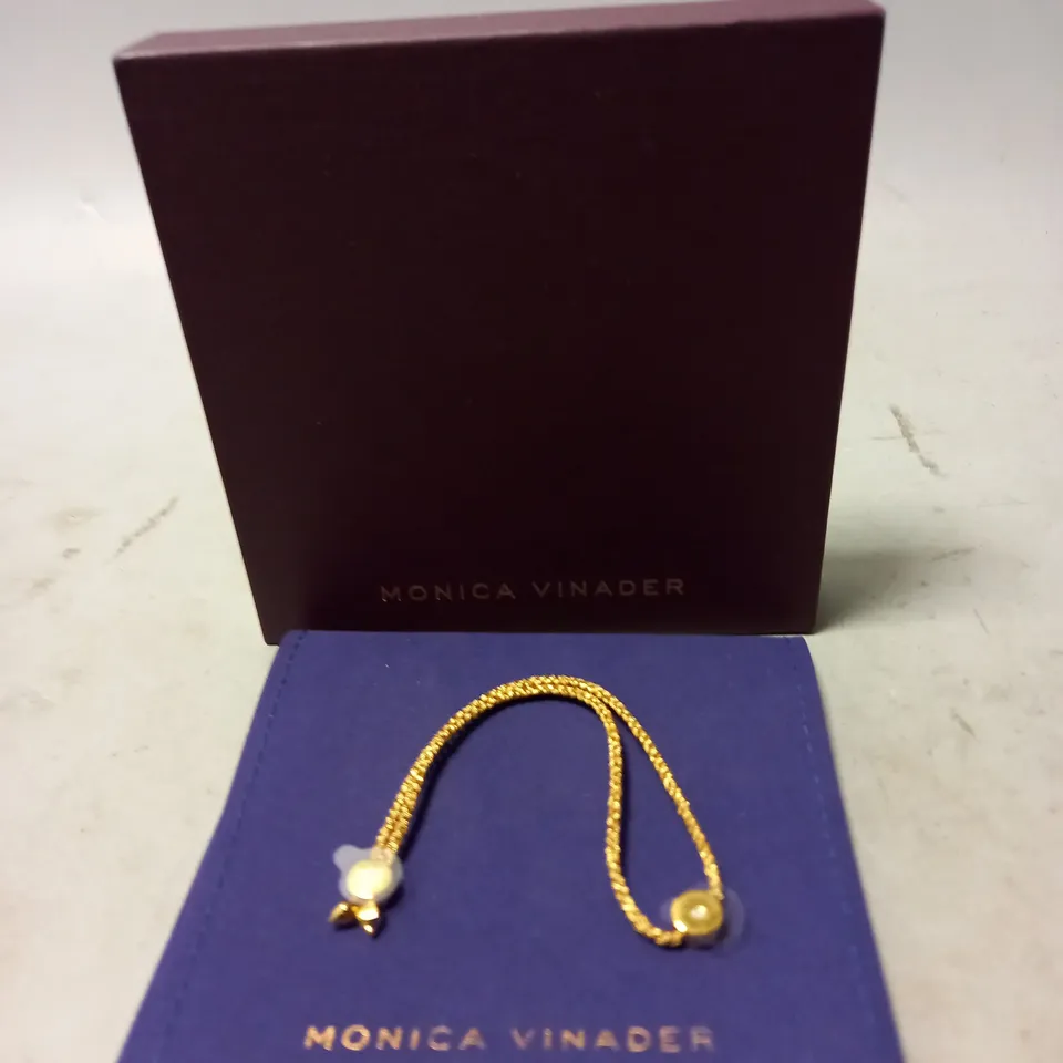 MONICA VINADER CORDA FINE CHAIN FRIENDSHIP BRACELET