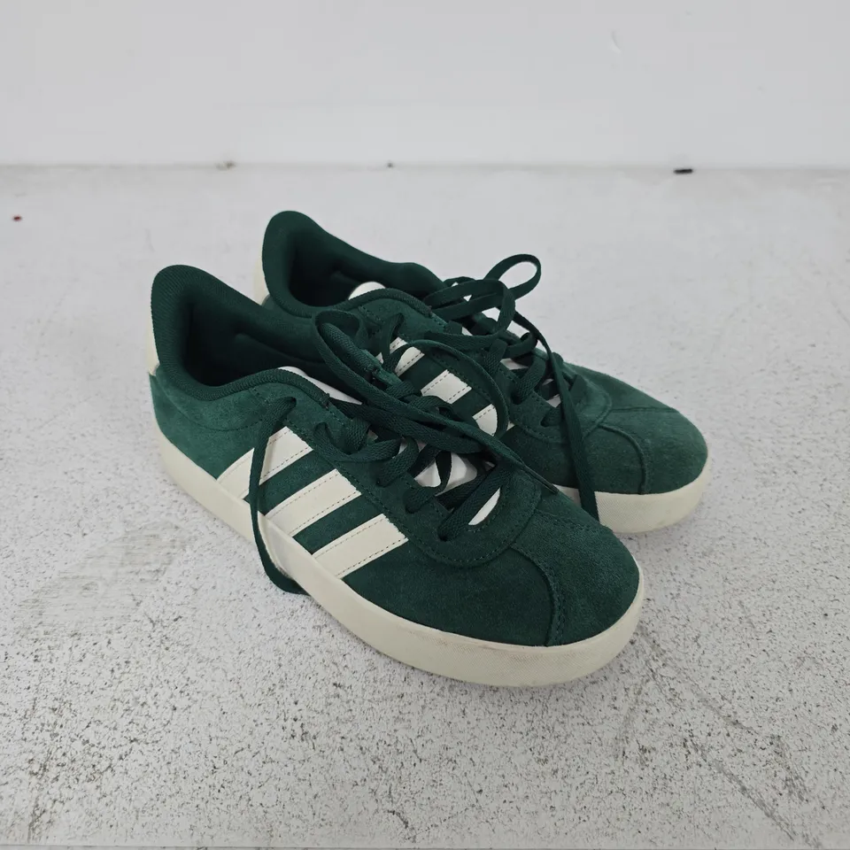 ADIDAS GREEN & WHITE KIDS' TRAINERS - 3