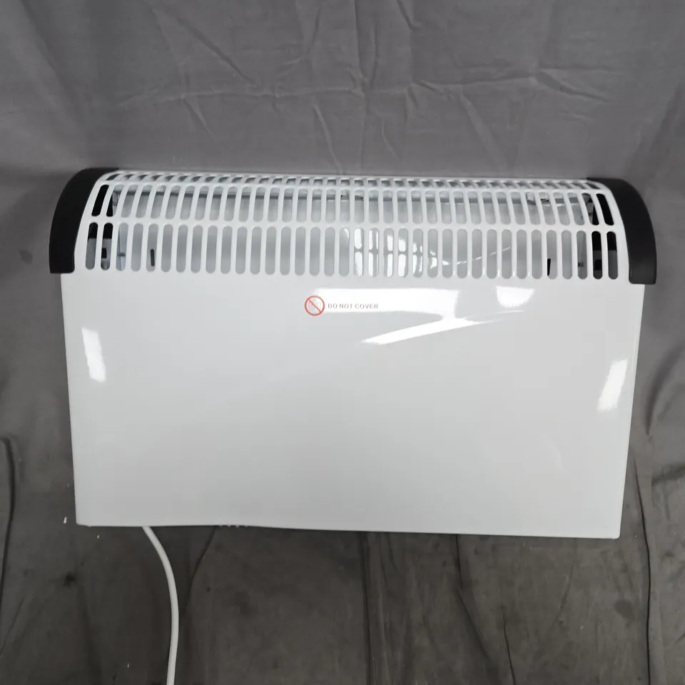 WHITE ELECTRIC SPACE HEATER 