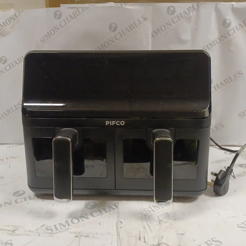 BOXED PIFCO DIGITAL DUAL AIR FRYER 2700W 8L 21322