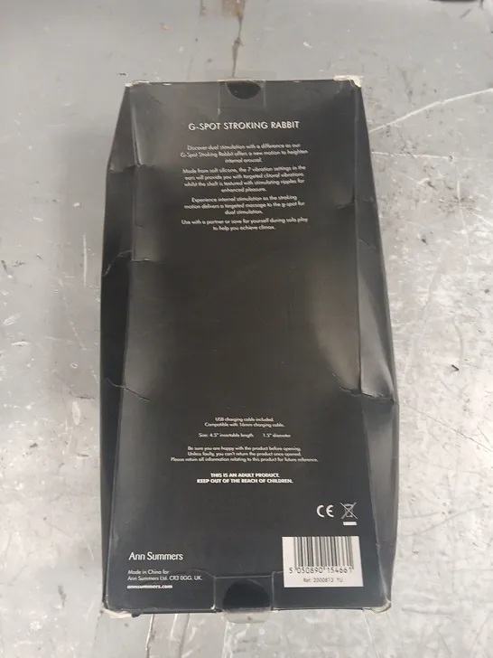Lot 69: ANN SUMMERS RAMPANT RABBIT G-SPOT STROKING RABBIT - 5238012 ...