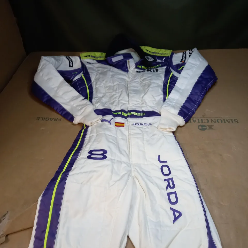 JORDA RACING CAR OVERALLS SIZE UNSPECIFIED