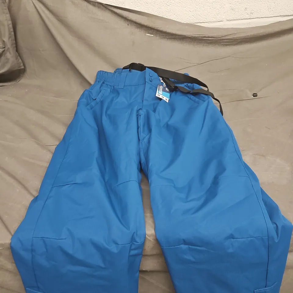 MOUNTAIN WAREHOUSE DUSK II SKI PAINT BLUE MEDIUM WITH TAGS