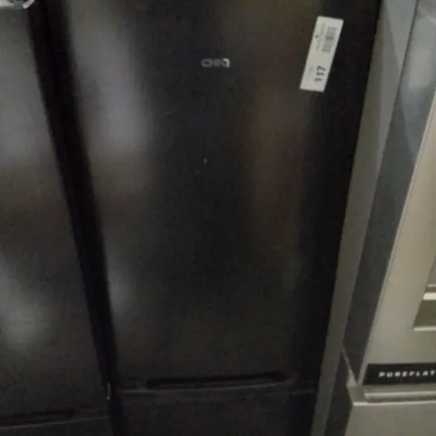 CHIQ FBM157L4EU, FRIDGE FREEZER, NET CAPACITY 157L, 70/30, WIDTH 48CM, HEIGHT 144CM, BLACK,LOW FROST, ENEGY RATED E,