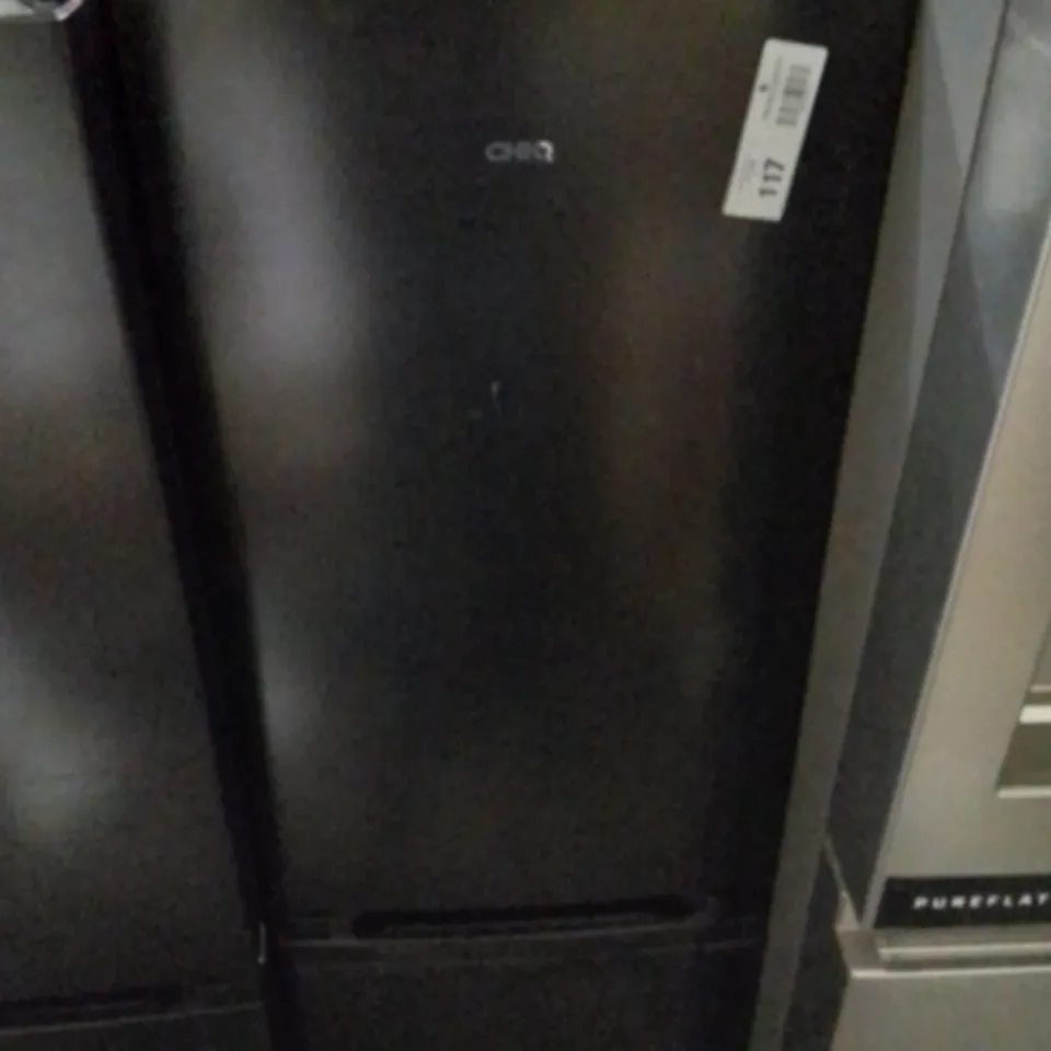 CHIQ FBM157L4EU, FRIDGE FREEZER, NET CAPACITY 157L, 70/30, WIDTH 48CM, HEIGHT 144CM, BLACK,LOW FROST, ENEGY RATED E,