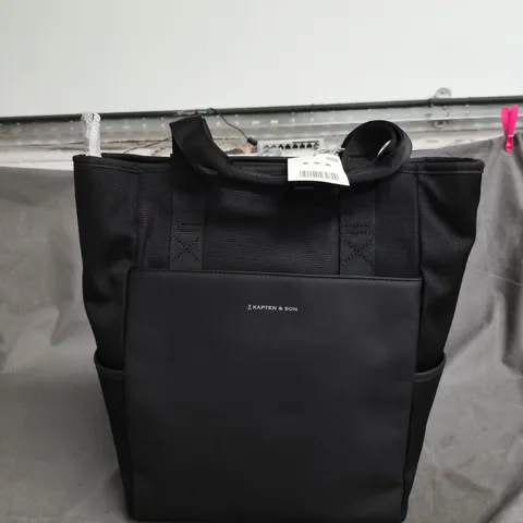 KAPTEN & SON TOTE BAG – BLACK